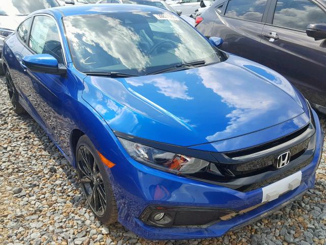 2HGFC4B84KH307232 - 2019 HONDA CIVIC SPOR BLUE photo 1