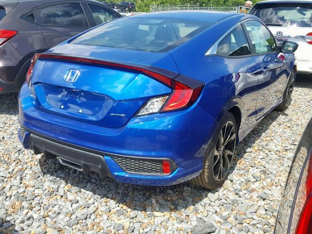 2HGFC4B84KH307232 - 2019 HONDA CIVIC SPOR BLUE photo 4