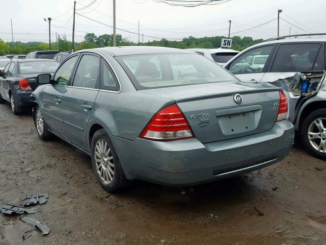 1MEHM43105G614885 - 2005 MERCURY MONTEGO PR 绿色 照片 3
