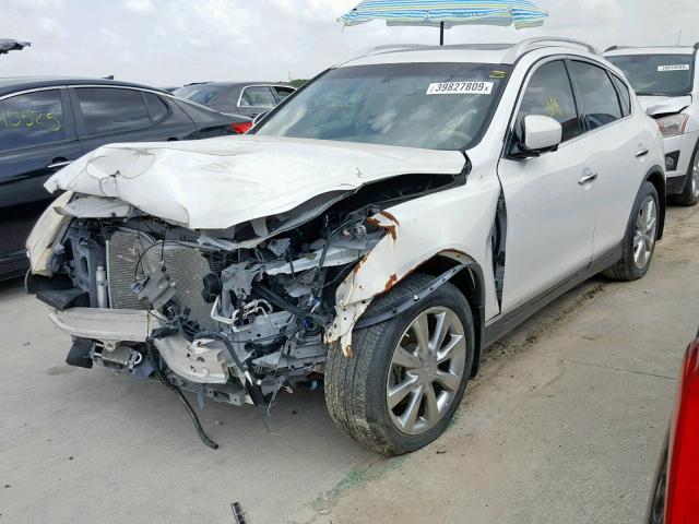 JN1AJ0HP2CM401147 - 2012 INFINITI EX35 BASE WHITE photo 2