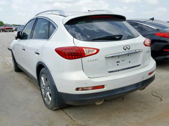 JN1AJ0HP2CM401147 - 2012 INFINITI EX35 BASE WHITE photo 3