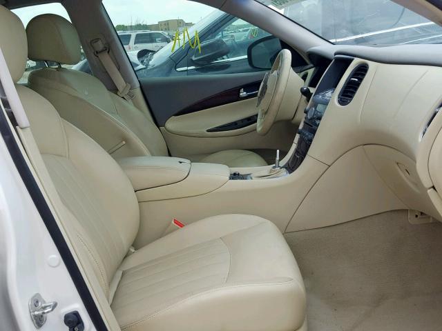 JN1AJ0HP2CM401147 - 2012 INFINITI EX35 BASE WHITE photo 5