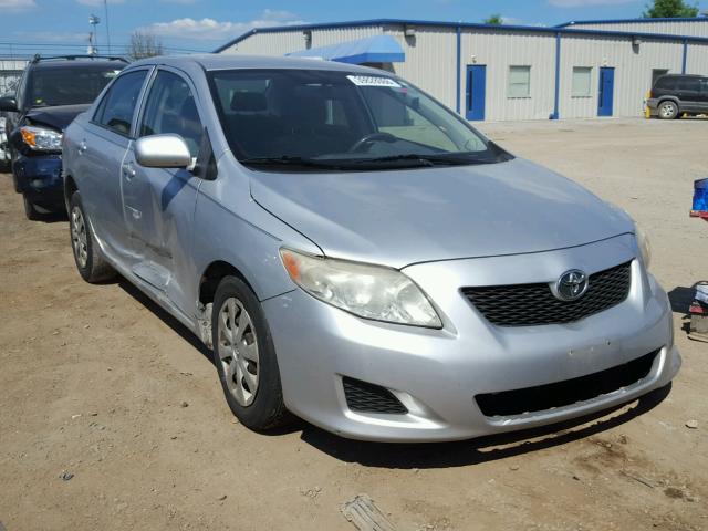 JTDBL40E89J001035 - 2009 TOYOTA COROLLA BA SILVER photo 1