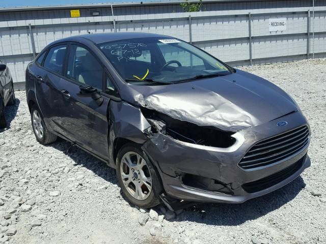 3FADP4BJ6EM162574 - 2014 FORD FIESTA SE GRAY photo 1