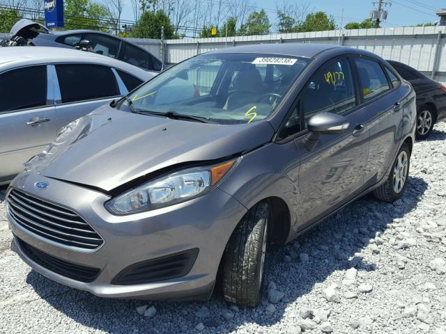 3FADP4BJ6EM162574 - 2014 FORD FIESTA SE GRAY photo 2