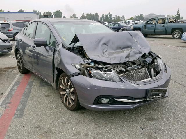 2HGFB2F92FH526111 - 2015 HONDA CIVIC EXL CHARCOAL photo 1