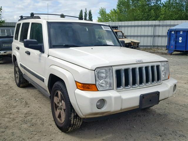 1J8HH48NX6C210978 - 2006 JEEP COMMANDER 白色 照片 1