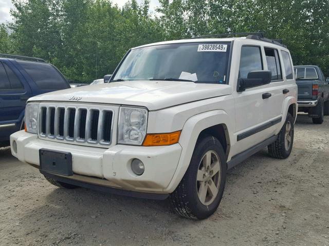 1J8HH48NX6C210978 - 2006 JEEP COMMANDER 白色 照片 2