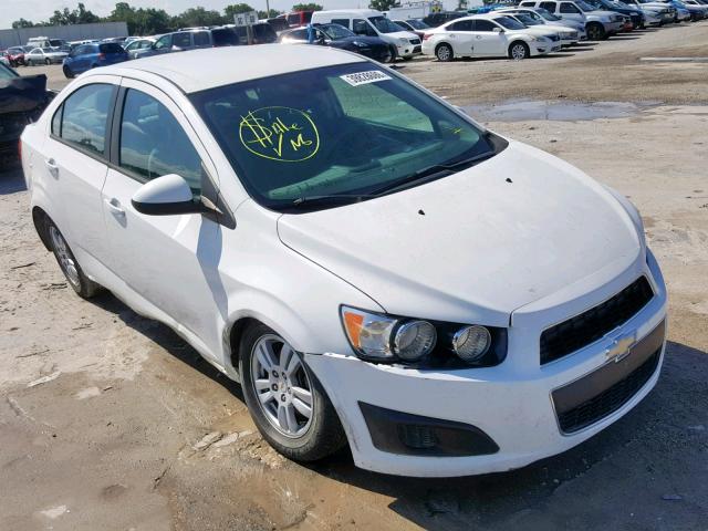 1G1JA5SH0C4188428 - 2012 CHEVROLET SONIC LS WHITE photo 1