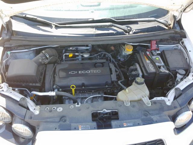 1G1JA5SH0C4188428 - 2012 CHEVROLET SONIC LS WHITE photo 7