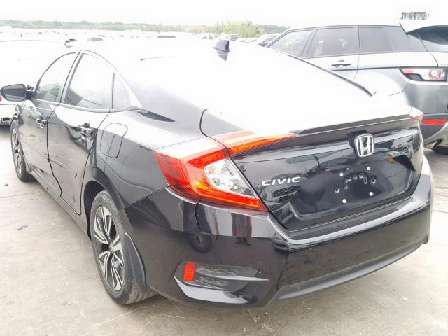 19XFC1F73HE014943 - 2017 HONDA CIVIC EXL BLACK photo 3