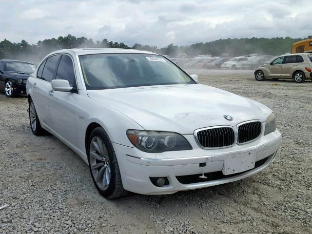 WBAHN83507DT69841 - 2007 BMW 750 WHITE photo 1