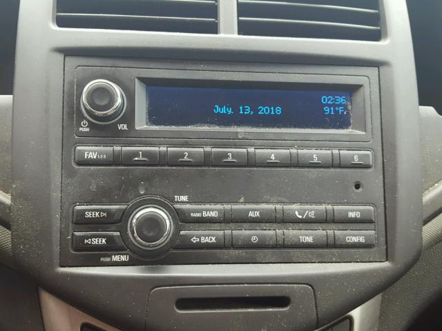 1G1JA5SH9D4150049 - 2013 CHEVROLET SONIC LS 蓝色 照片 9