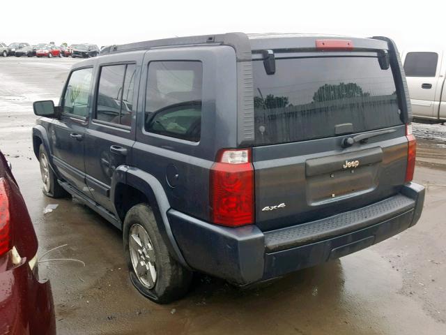 1J8HG48K37C654097 - 2007 JEEP COMMANDER GRAY photo 3