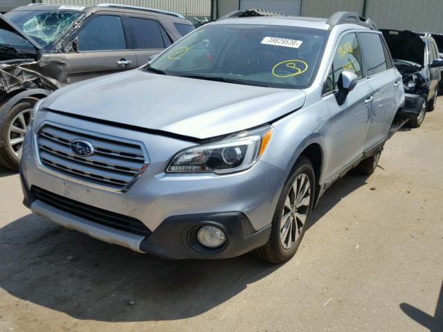 4S4BSENC3F3259443 - 2015 SUBARU OUTBACK 3. SILVER photo 2