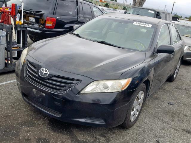 4T1BE46K97U025682 - 2007 TOYOTA CAMRY NEW BLACK photo 2