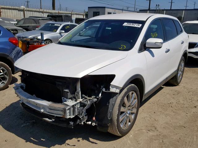 JM3TB28V580127185 - 2008 MAZDA CX-9 WHITE photo 2