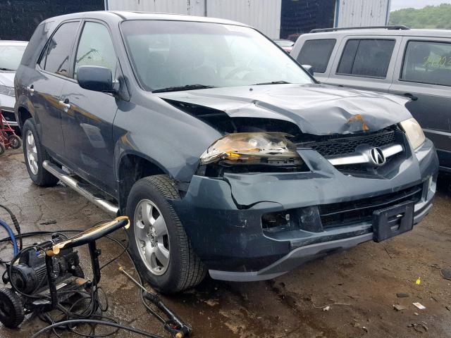 2HNYD18275H515948 - 2005 ACURA MDX GRAY photo 1