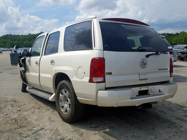 1GYEC63N45R219953 - 2005 CADILLAC ESCALADE L WHITE photo 3