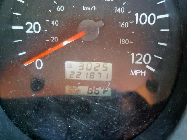 JF1SG65613H723064 - 2003 SUBARU FORESTER 2 فضي صورة 8