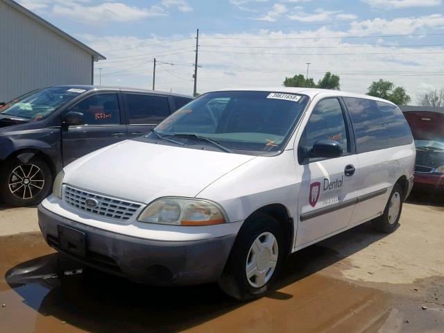 2FTZA54492BA31392 - 2002 FORD WINDSTAR WHITE photo 2