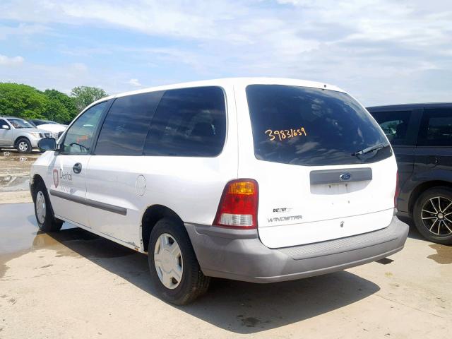 2FTZA54492BA31392 - 2002 FORD WINDSTAR WHITE photo 3