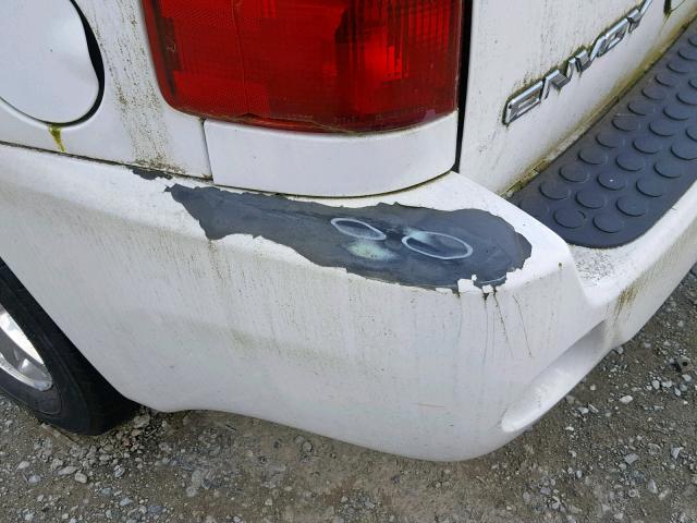 1GKET63MX72234602 - 2007 GMC ENVOY DENA WHITE photo 9