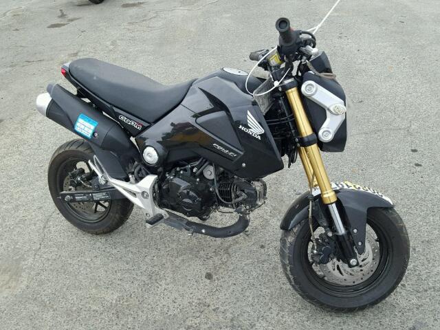 MLHJC6119E5006702 - 2014 HONDA GROM 125 BLACK photo 1