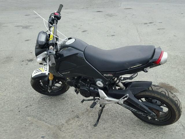 MLHJC6119E5006702 - 2014 HONDA GROM 125 BLACK photo 3