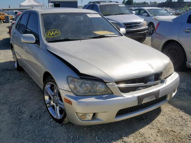 JTHBD192430077223 - 2003 LEXUS IS 300 SILVER photo 1