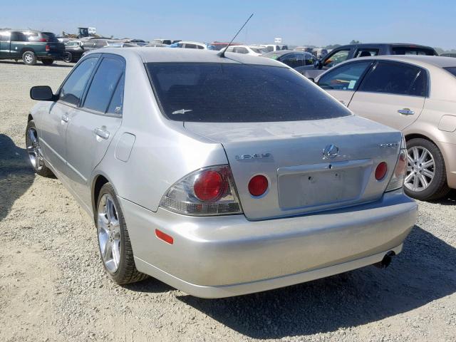 JTHBD192430077223 - 2003 LEXUS IS 300 SILVER photo 3