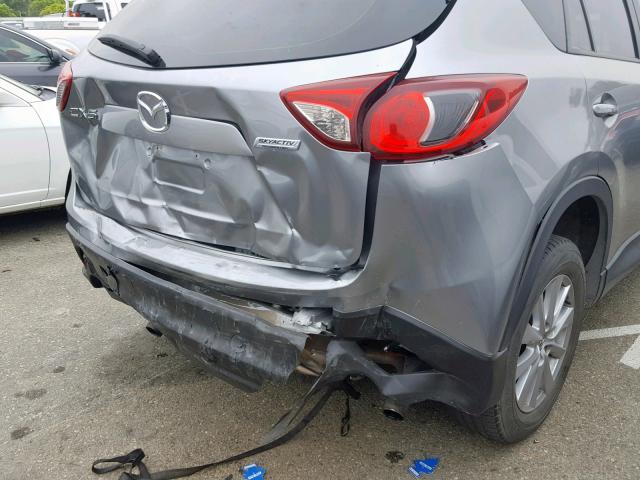 JM3KE2BE4F0544953 - 2015 MAZDA CX-5 SPORT SILVER photo 9