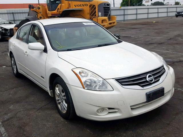 1N4CL2AP5AC107806 - 2010 NISSAN ALTIMA HYB WHITE photo 1