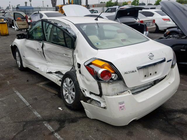 1N4CL2AP5AC107806 - 2010 NISSAN ALTIMA HYB WHITE photo 3