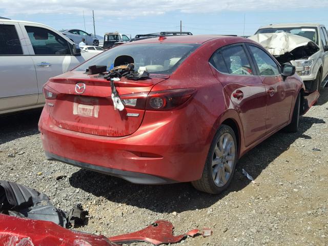 JM1BM1W37E1168675 - 2014 MAZDA 3 GRAND TO RED photo 4