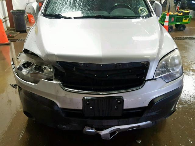 3GSCL33P38S505196 - 2008 SATURN VUE XE GRAY photo 7