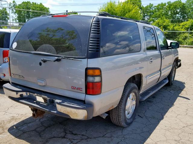 1GKFK16Z35J137987 - 2005 GMC YUKON XL K SILVER photo 4