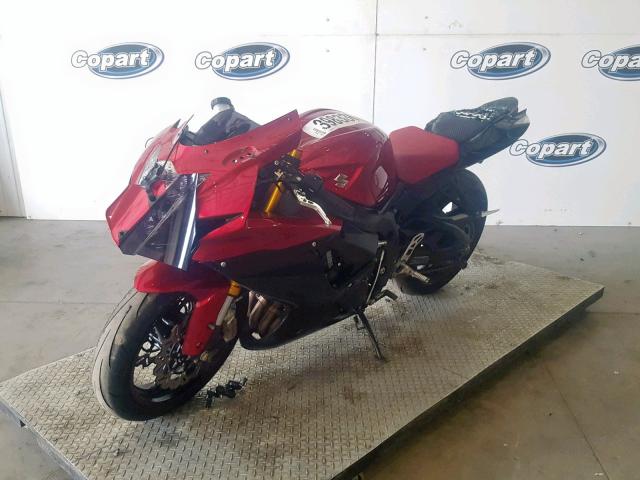 JS1GR7MA7E2101977 - 2014 SUZUKI GSX-R750 RED photo 2