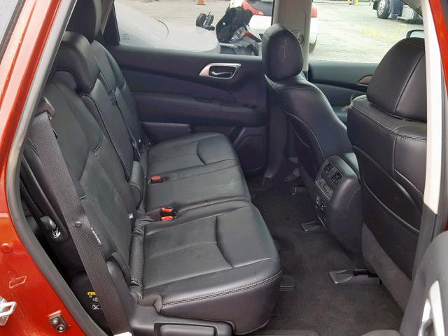 5N1DR2MM0JC625557 - 2018 NISSAN PATHFINDER RED photo 6