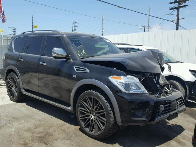 JN8AY2NE5J9734681 - 2018 NISSAN ARMADA PLA BLACK photo 1