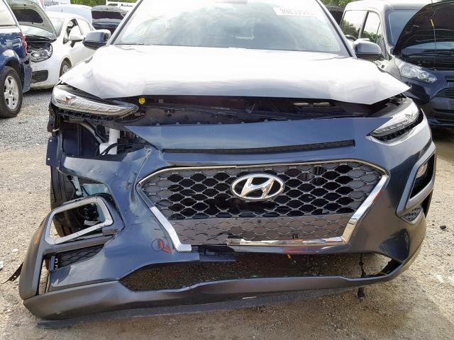 KM8K33A55JU134990 - 2018 HYUNDAI KONA LIMIT GRAY photo 9