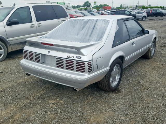 1FABP41EXJF239548 - 1988 FORD MUSTANG LX SILVER photo 4