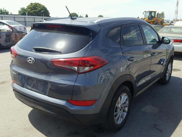 KM8J33A4XGU119817 - 2016 HYUNDAI TUCSON LIM CHARCOAL photo 4