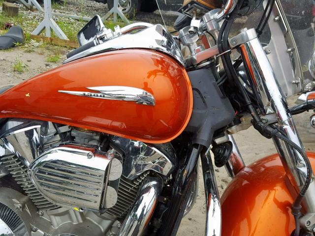 1HFSC520X3A000960 - 2003 HONDA VT1300 S ORANGE photo 9