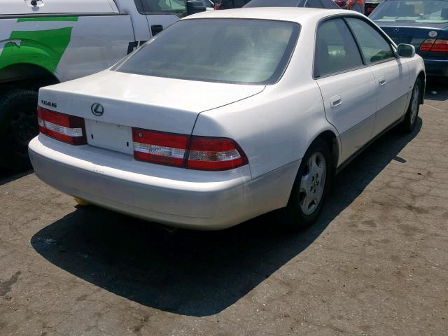 JT8BF28G810315407 - 2001 LEXUS ES 300 CREAM photo 4