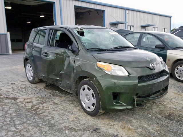 JTKKU4B49C1023028 - 2012 TOYOTA SCION XD GREEN photo 1