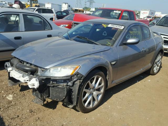 JM1FE1CP2A0404767 - 2010 MAZDA RX8 SILVER photo 2