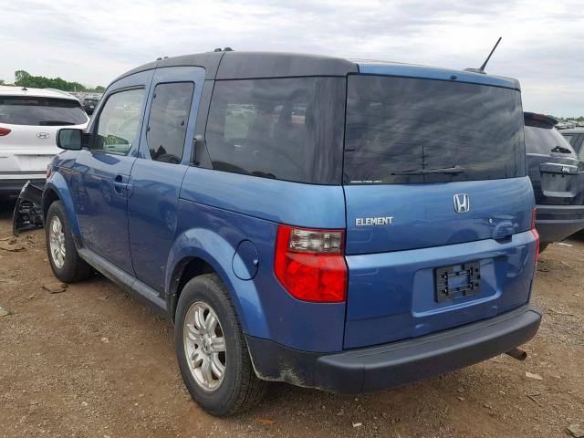 5J6YH28736L006465 - 2006 HONDA ELEMENT EX BLUE photo 3