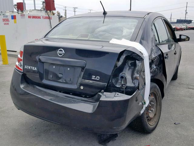 3N1AB61E57L618085 - 2007 NISSAN SENTRA 2.0 BLACK photo 4