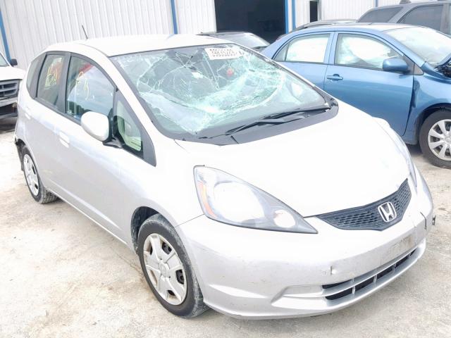 JHMGE8H39CC003784 - 2012 HONDA FIT SILVER photo 1